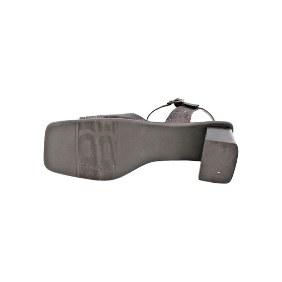 Bandolino Sandals Brown Ankle Straps Open Toe Size 8 1/2 M - Picture 10 of 12